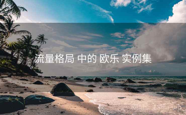 流量格局 中的 欧乐 实例集