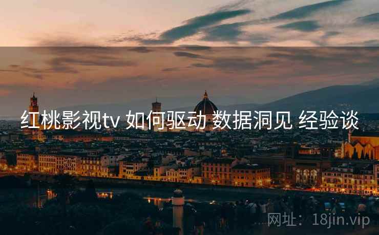 红桃影视tv 如何驱动 数据洞见 经验谈