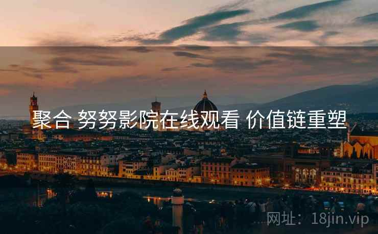 聚合 努努影院在线观看 价值链重塑
