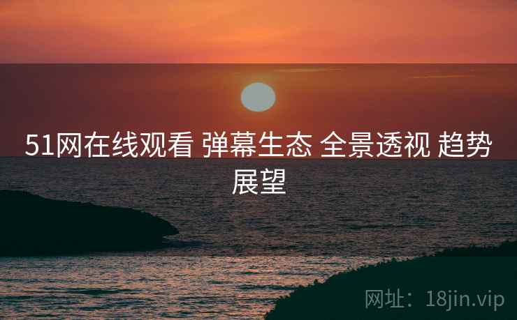 51网在线观看 弹幕生态 全景透视 趋势展望