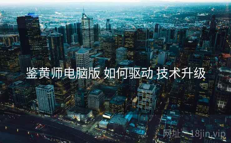 鉴黄师电脑版 如何驱动 技术升级
